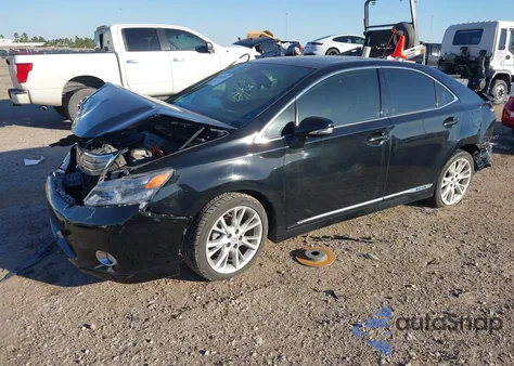 2010 Lexus Hs 250H Premium z USA, uszkodzony, nr VIN JTHBB1BA6A2008588
